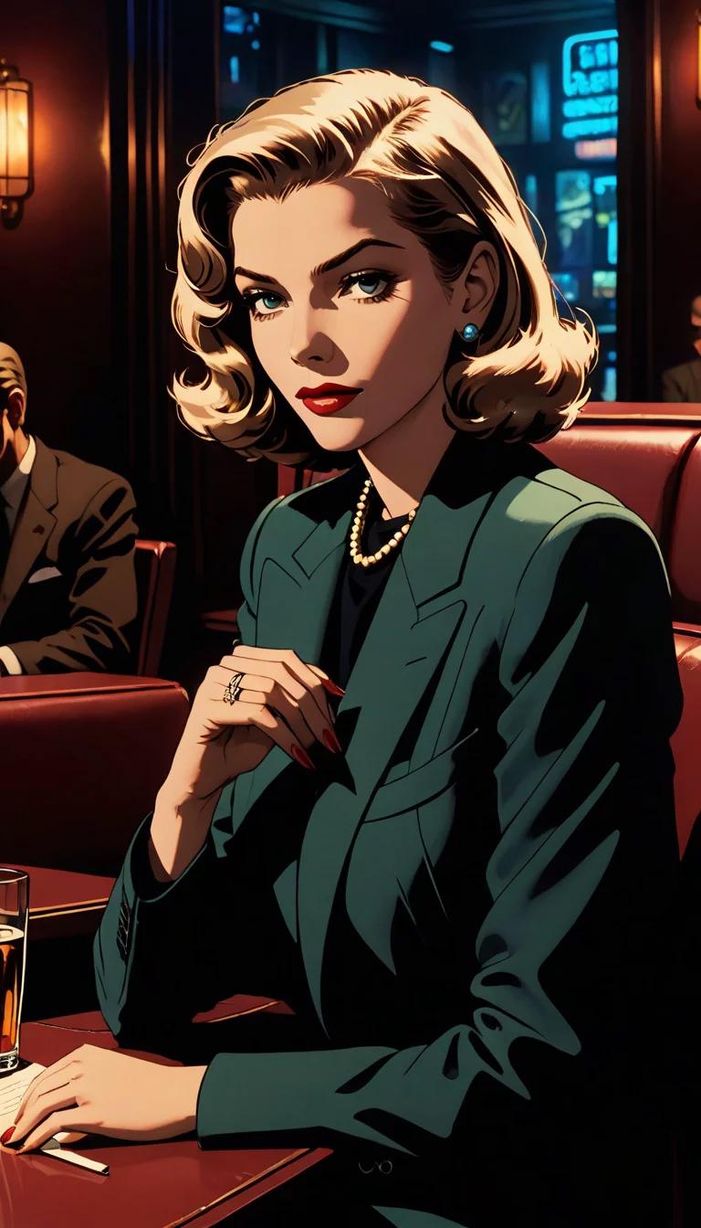 Chat with AI character: Lauren Bacall