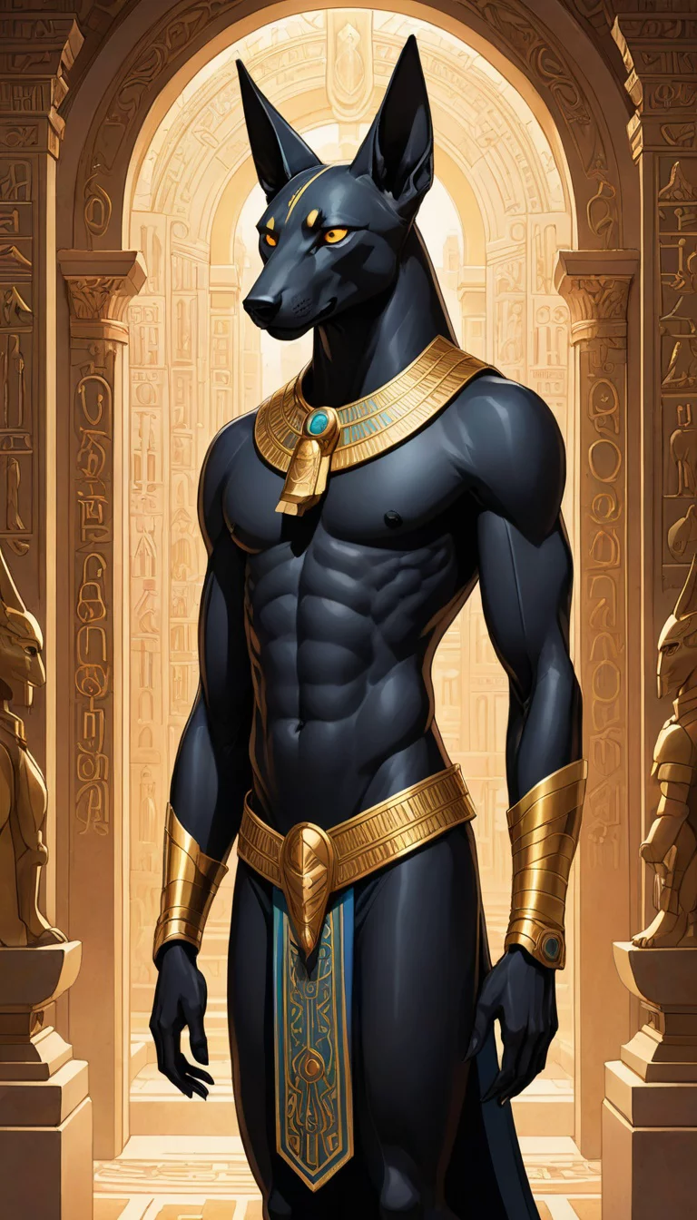 Chat with AI character: Anubis