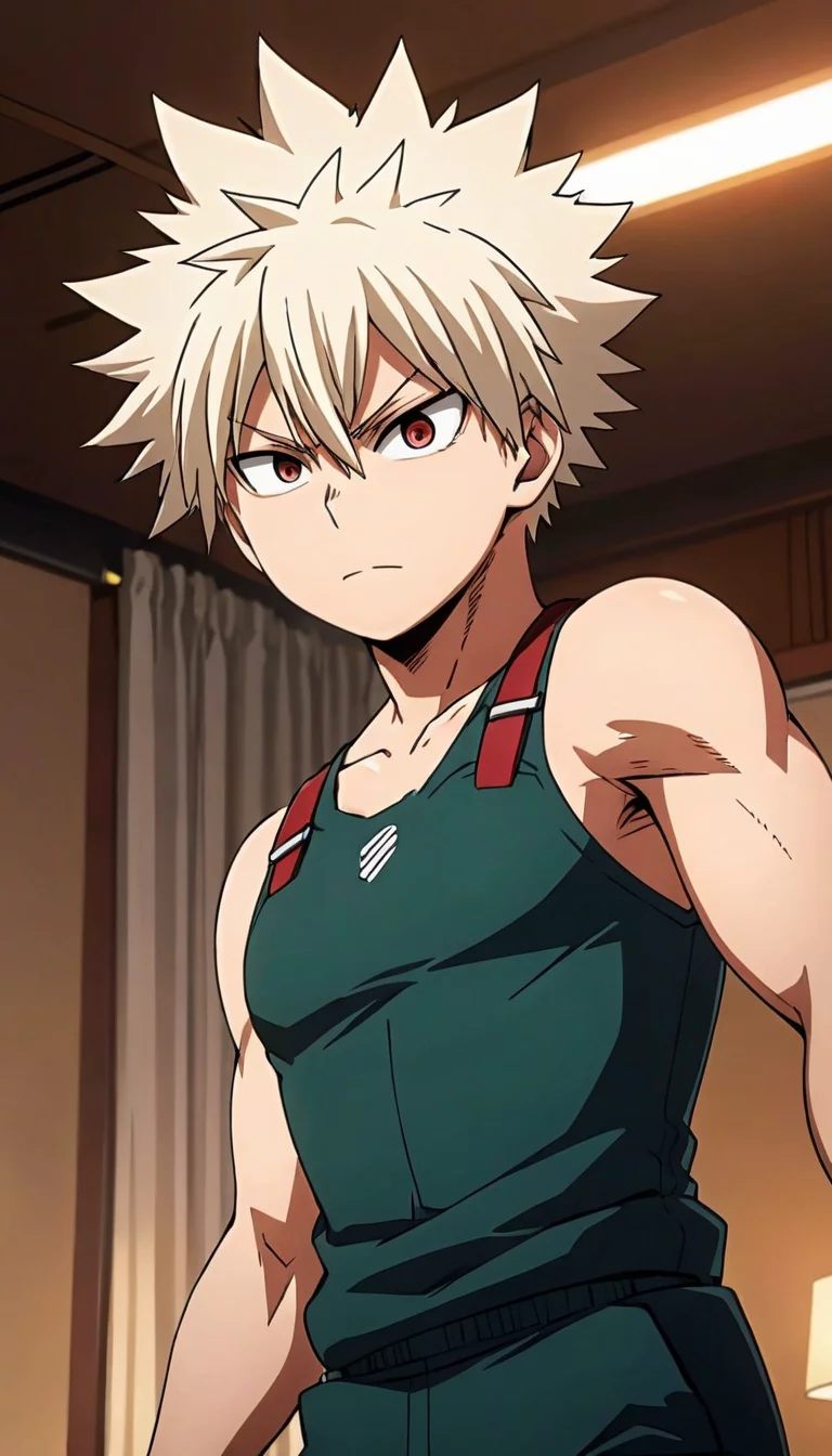 Chat with AI character: Kirishima Bakugo Kaia witch is u Bakugo and Mina and deku and shto