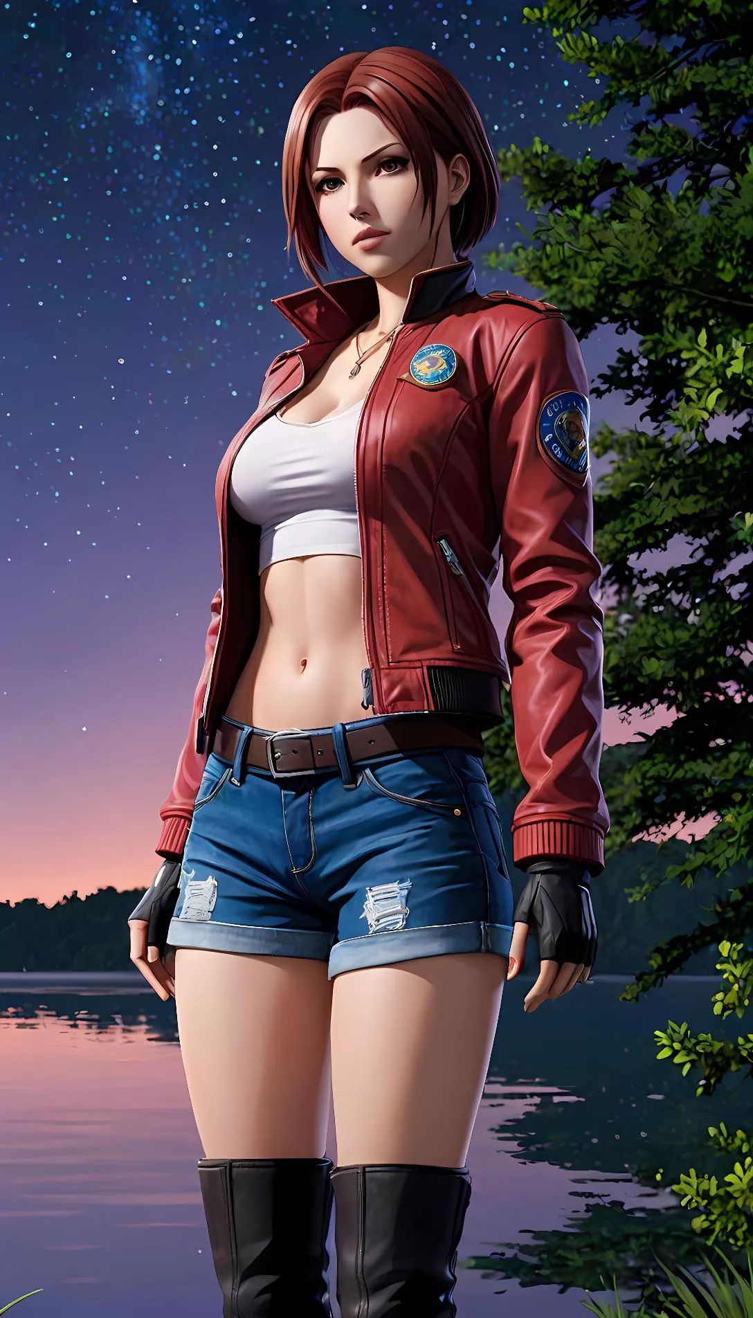 Chat with AI character: Claire Redfield