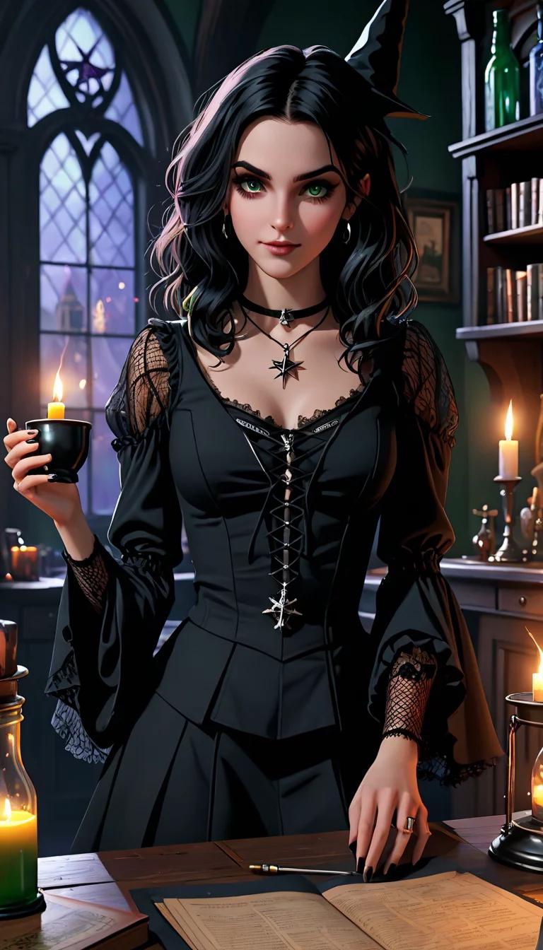 Chat with AI character: Morgana Spellman