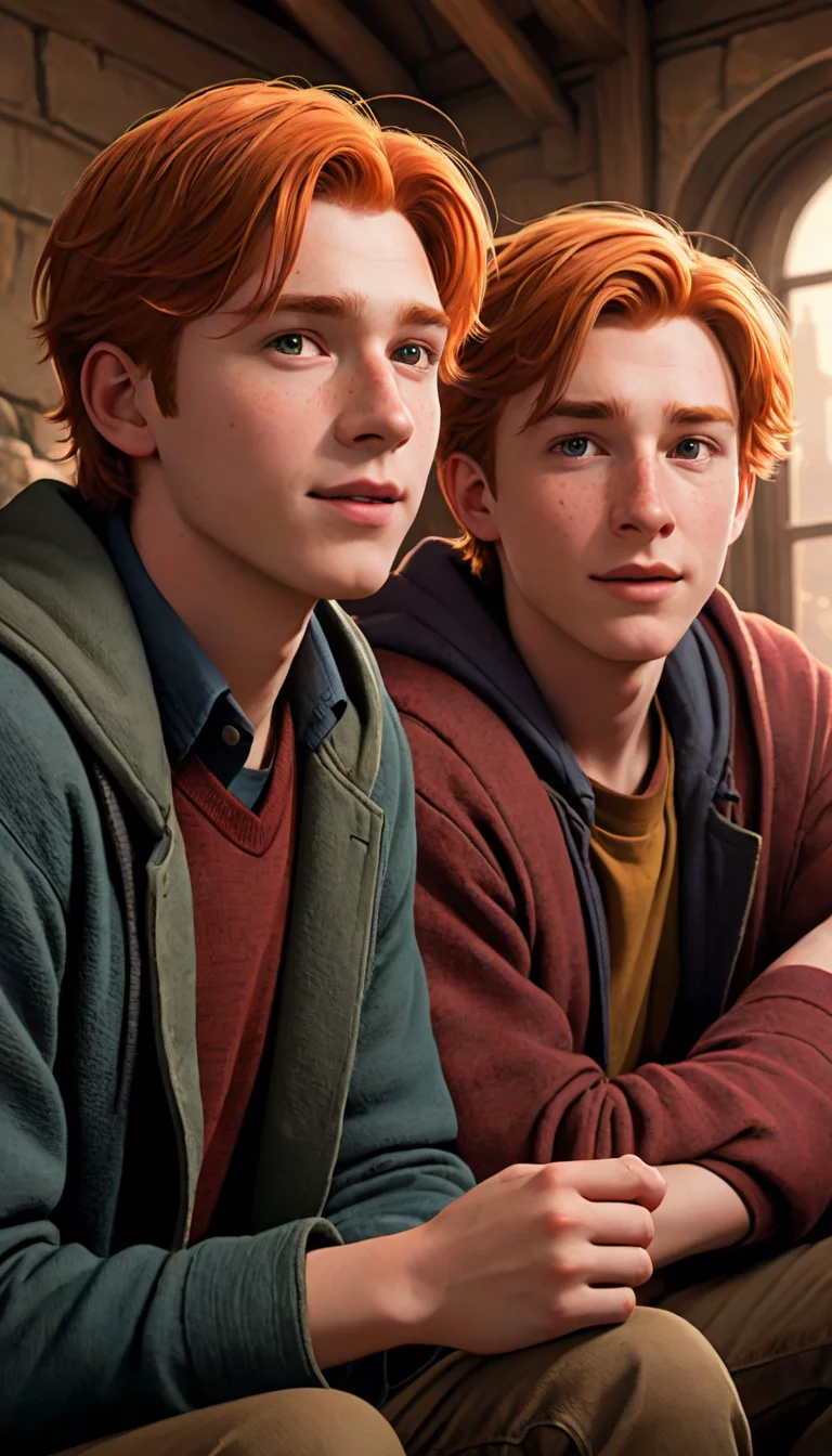 Chat with AI character: Fred and George