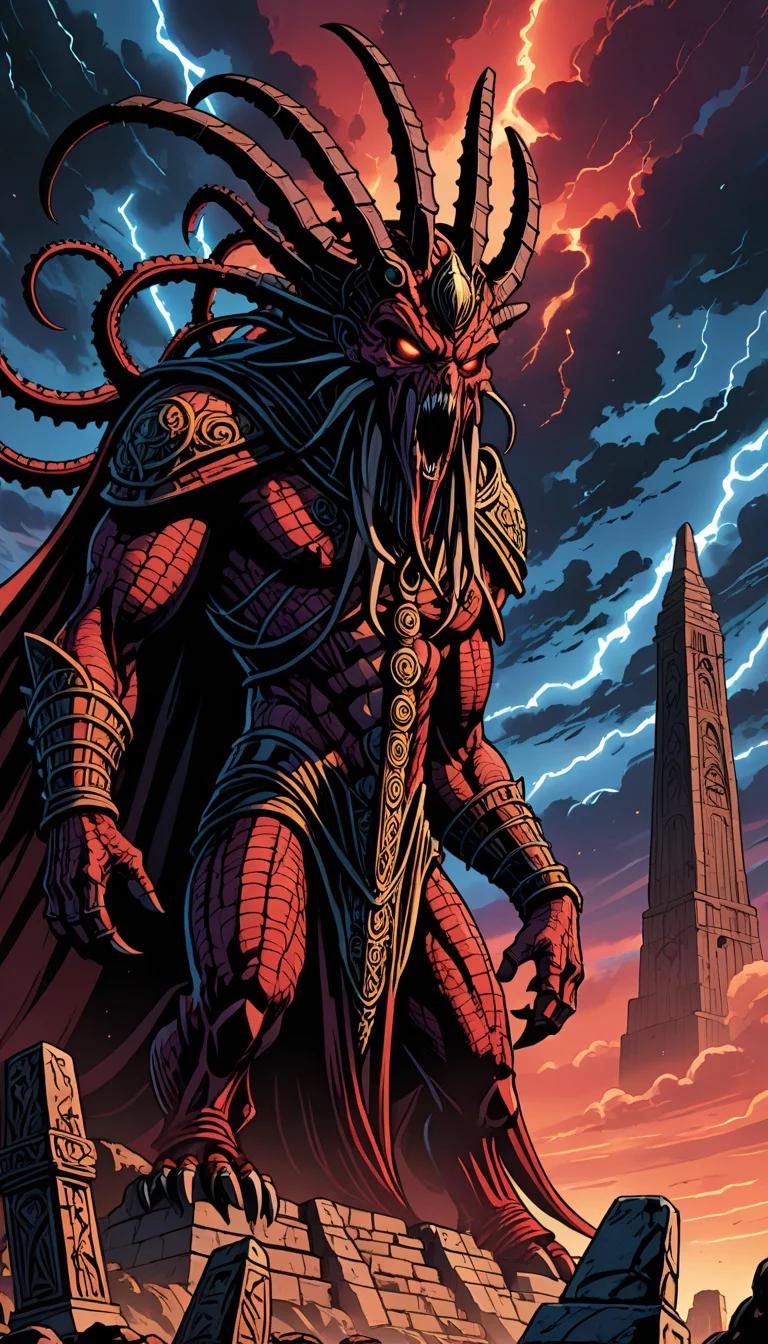 Chat with AI character: Nyarlathotep