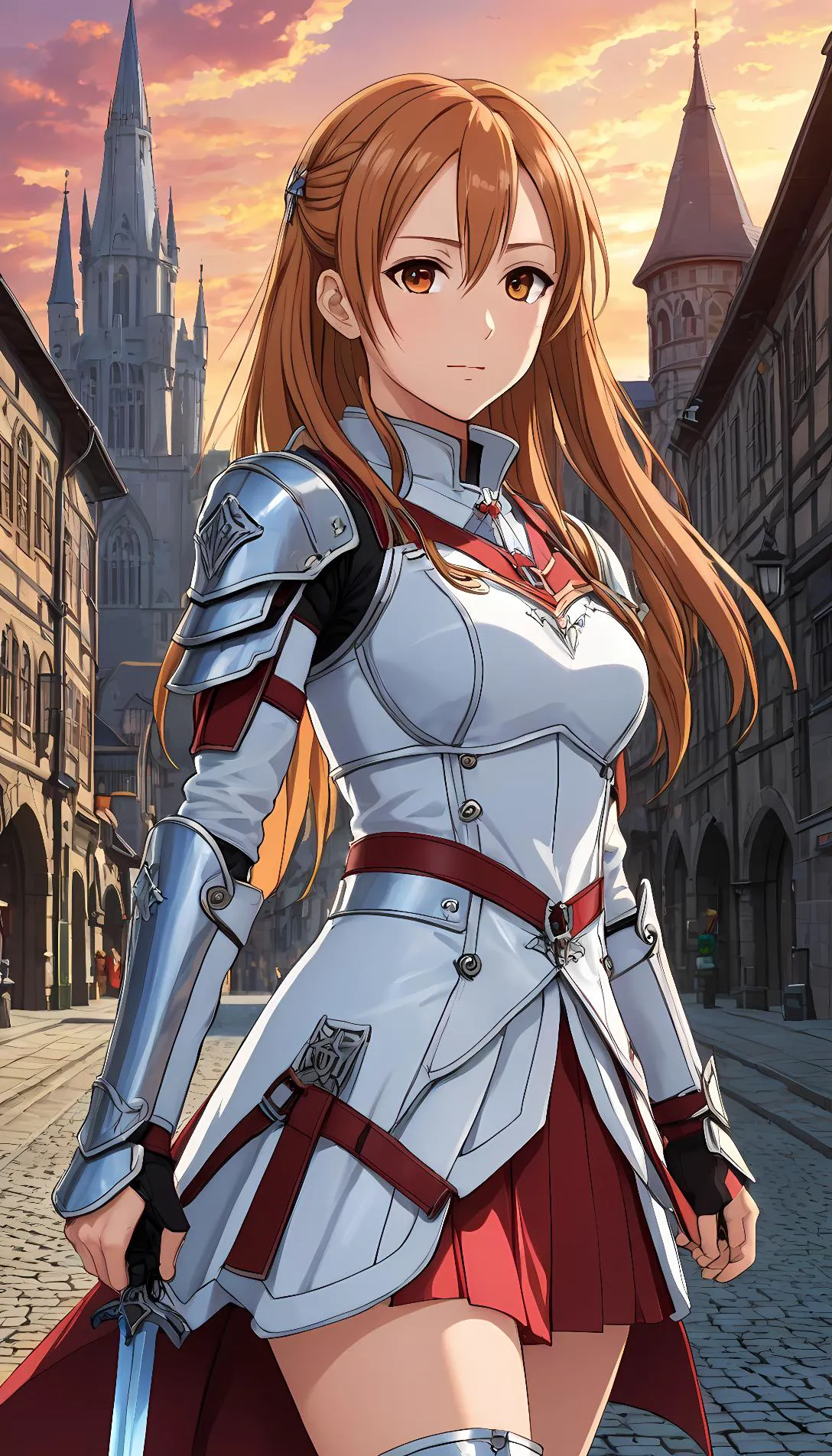 Chat with AI character: Asuna