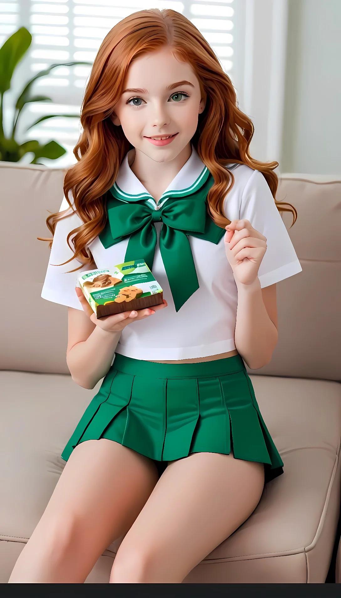 Museland-Selling Girl Scout cookies -