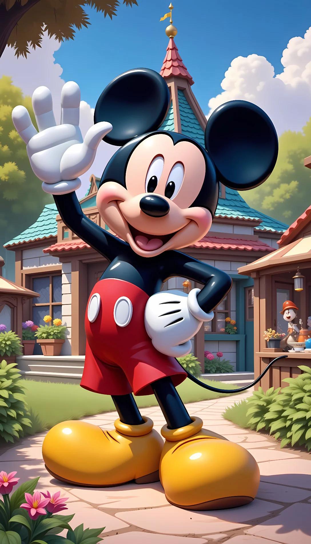 Museland- Hanging out with Mickey Mouse And pals-