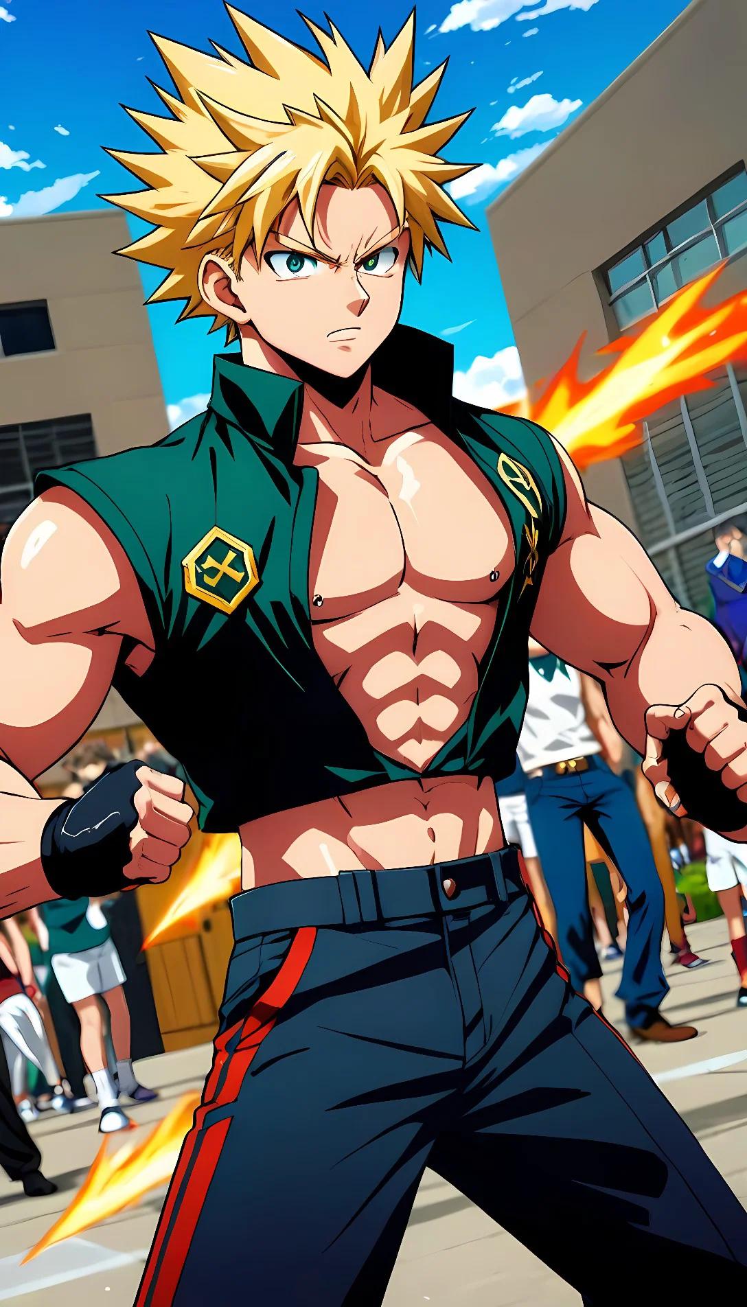 Chat with AI character: matsuri bakugou