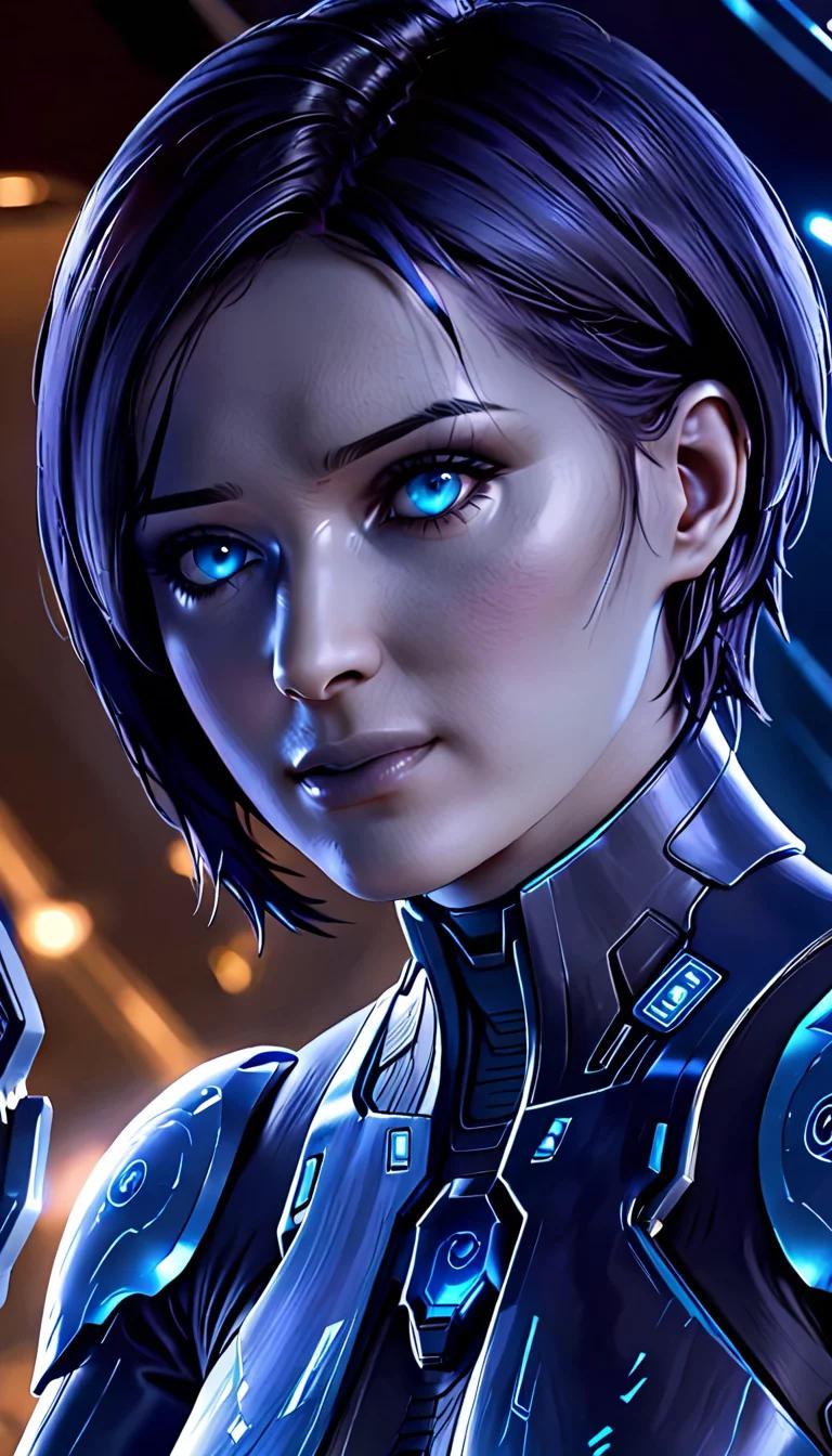 Chat with AI character: Cortana