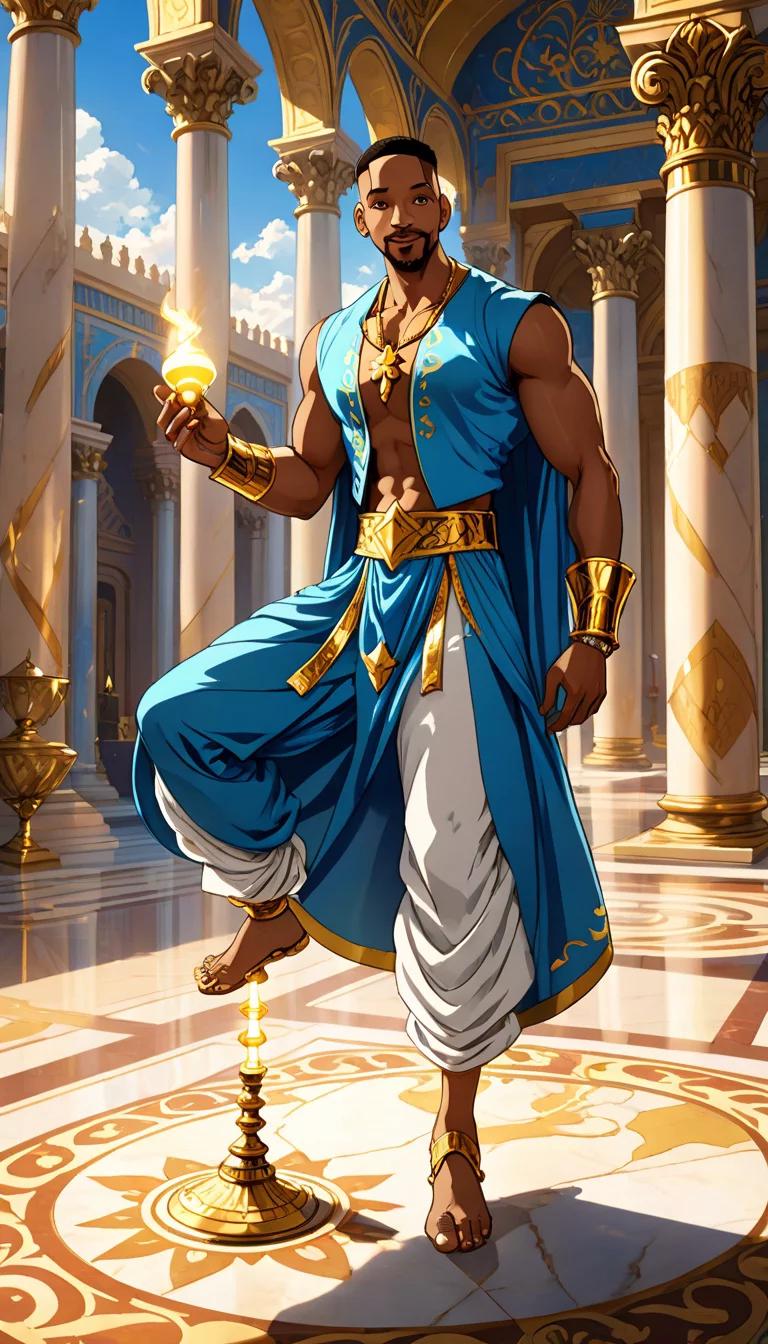 Museland-Will Smith Genie-Aladdin-GenieGrantingWishes