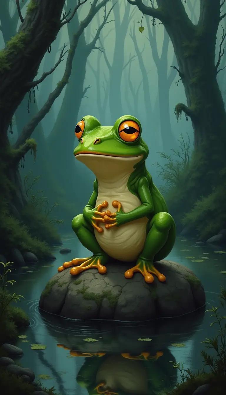 Chat with AI character: Mr. Ribbit