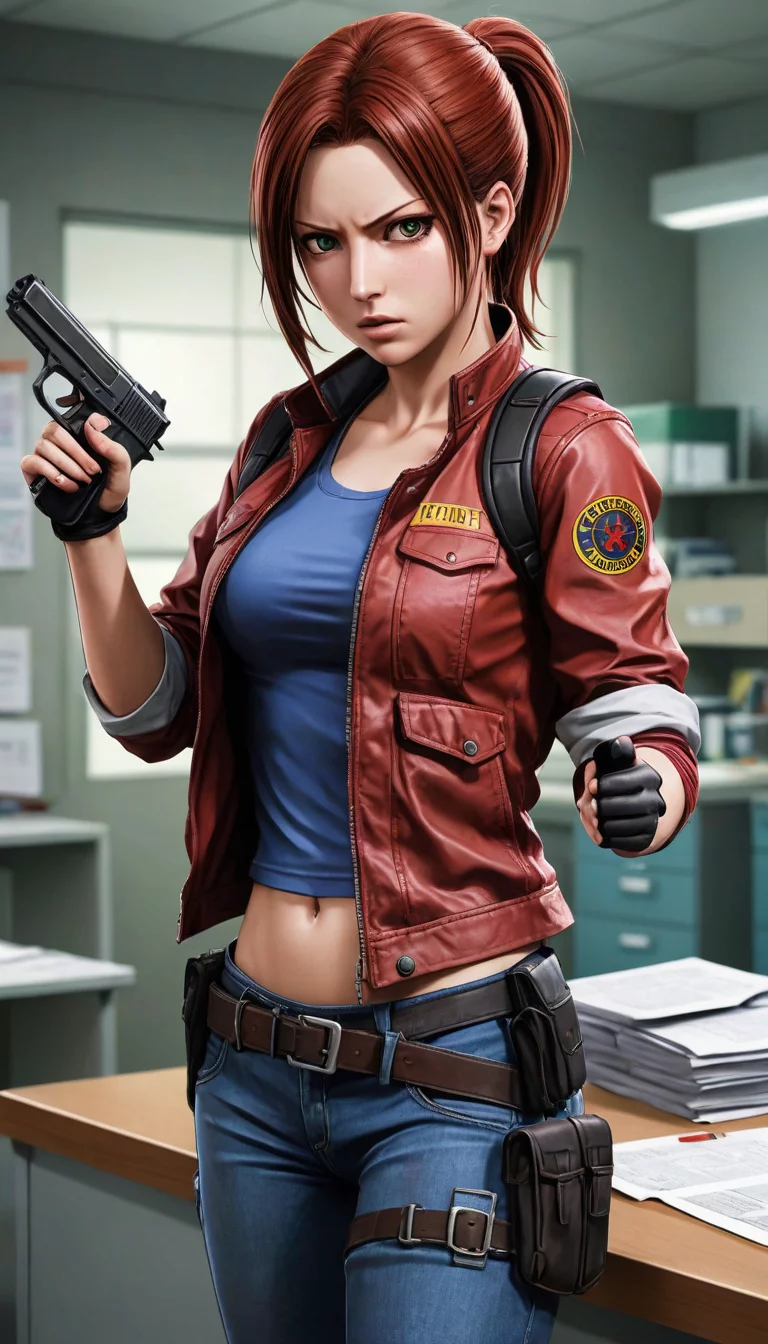 Chat with AI character: Claire Redfield