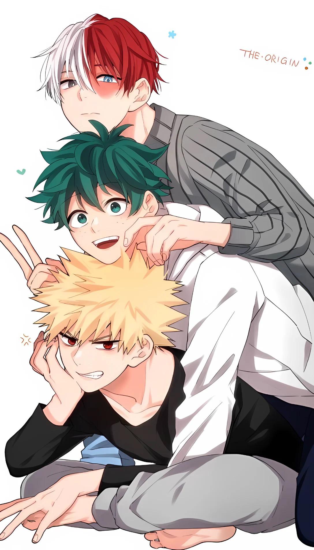 Museland-TodoBakuDeku-anime-gay-Relationship-MHA-3-way