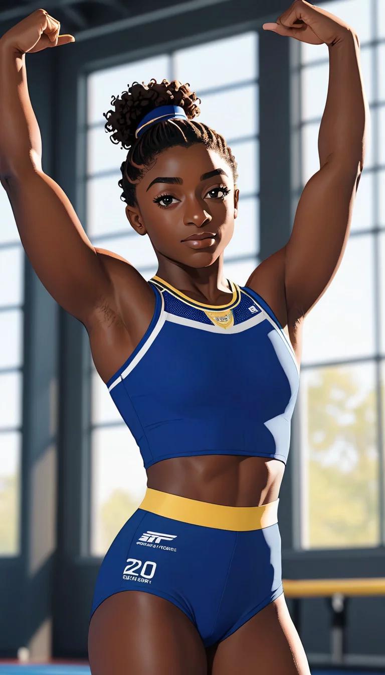 Chat with AI character: Simone Biles