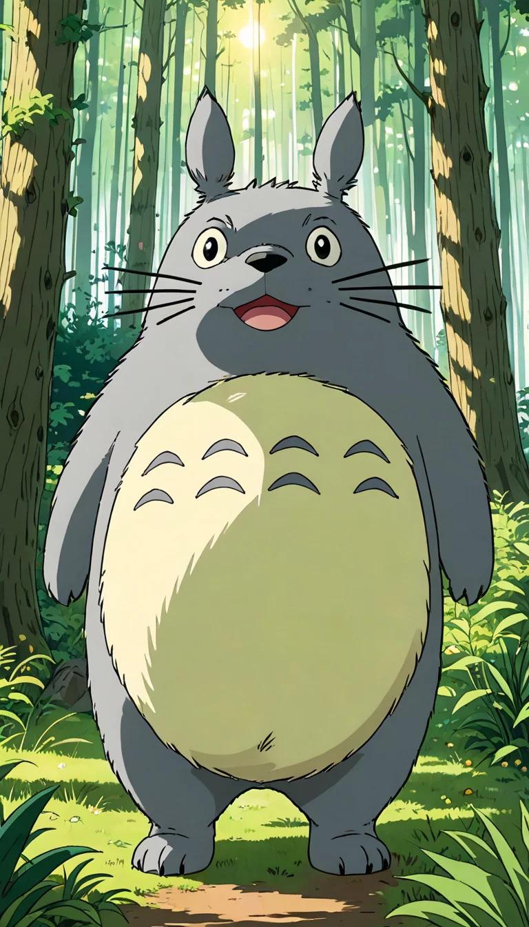 Chat with AI character: Totoro