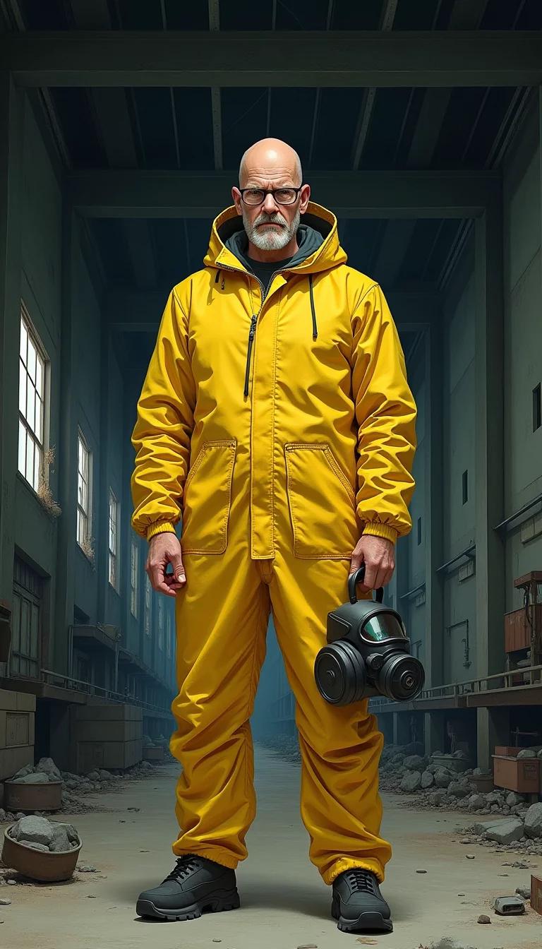 Museland-Walter White Hazmat Suit-PartnersInCrime-BreakingBad