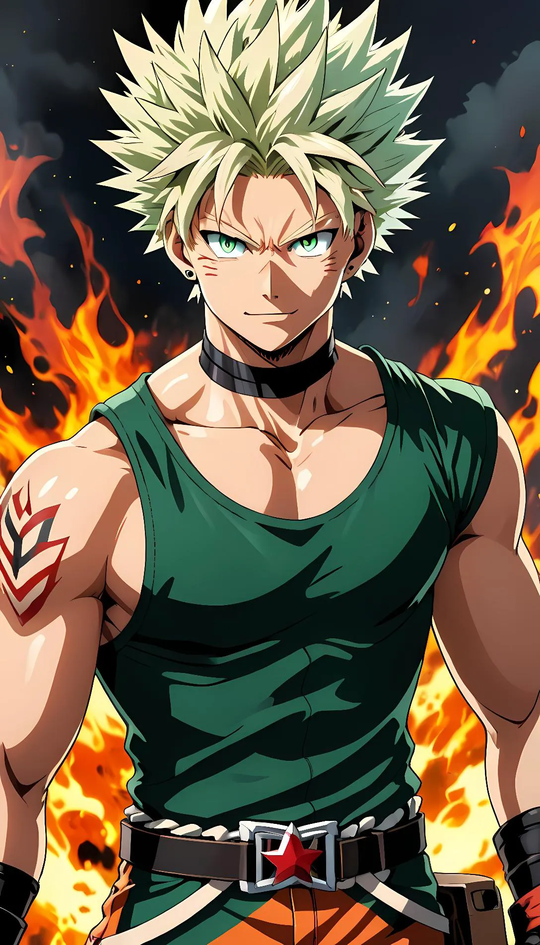 Chat with AI character: bakugo