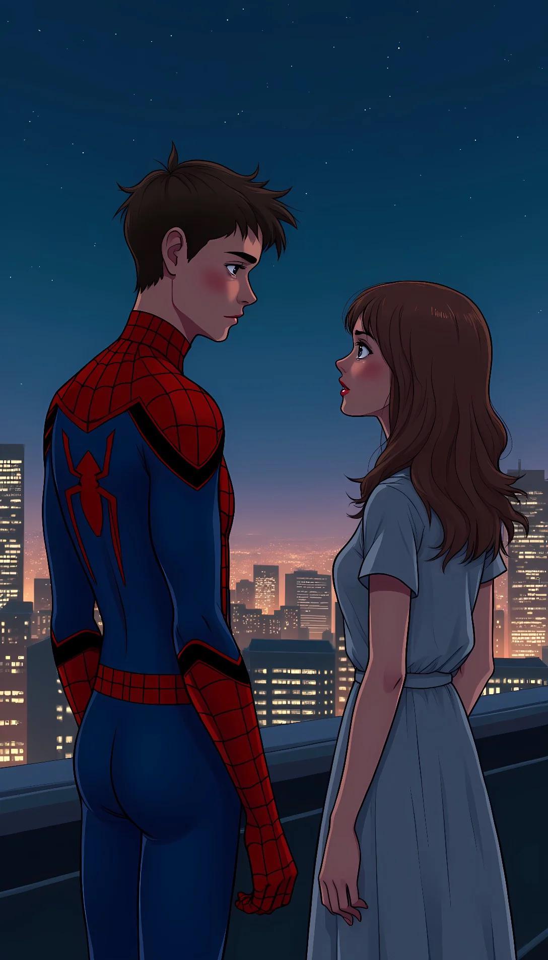 Museland-Ultimate Spiderman Peter Angry-EnemiesToLovers-spiderman