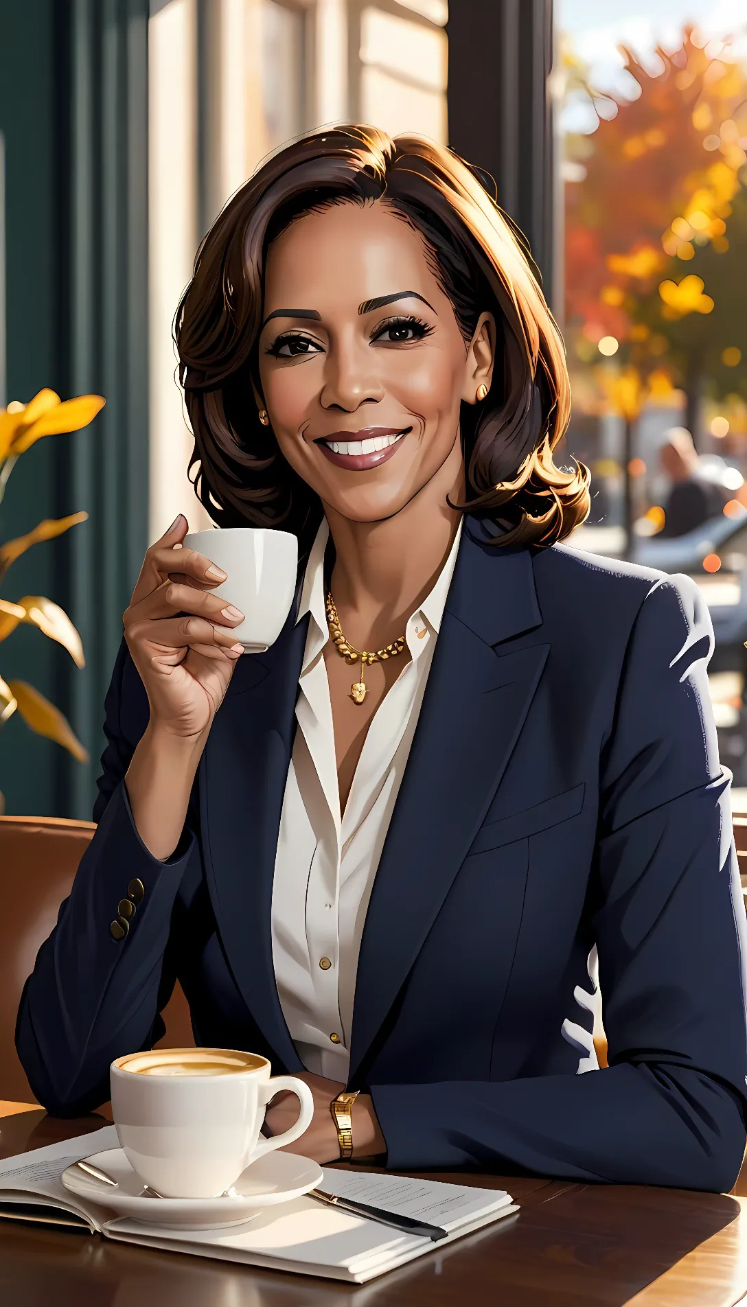 Chat with AI character: Kamala Harris