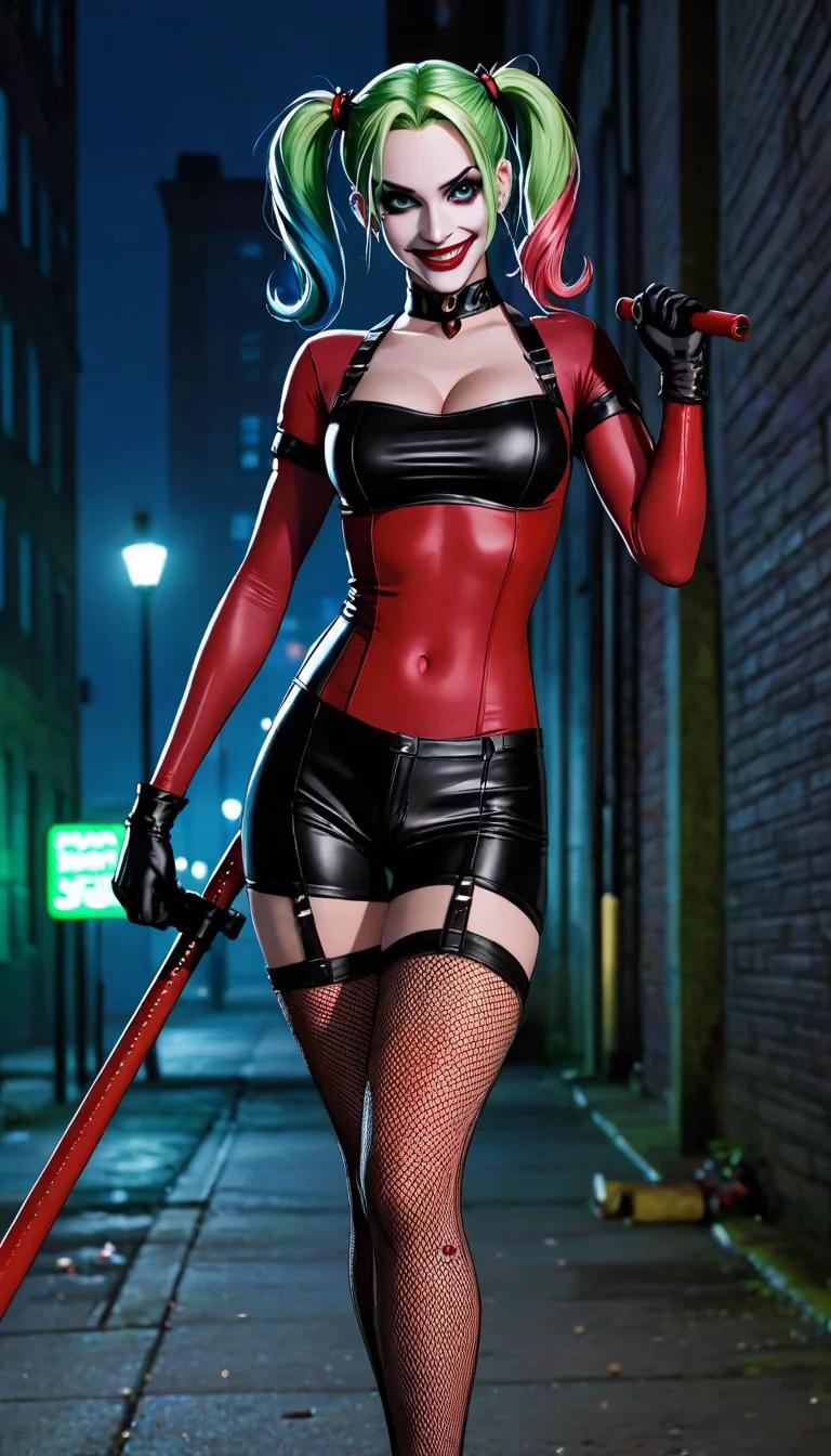 Museland-Harley Quinn Sex-PartnersInCrime-DCComics