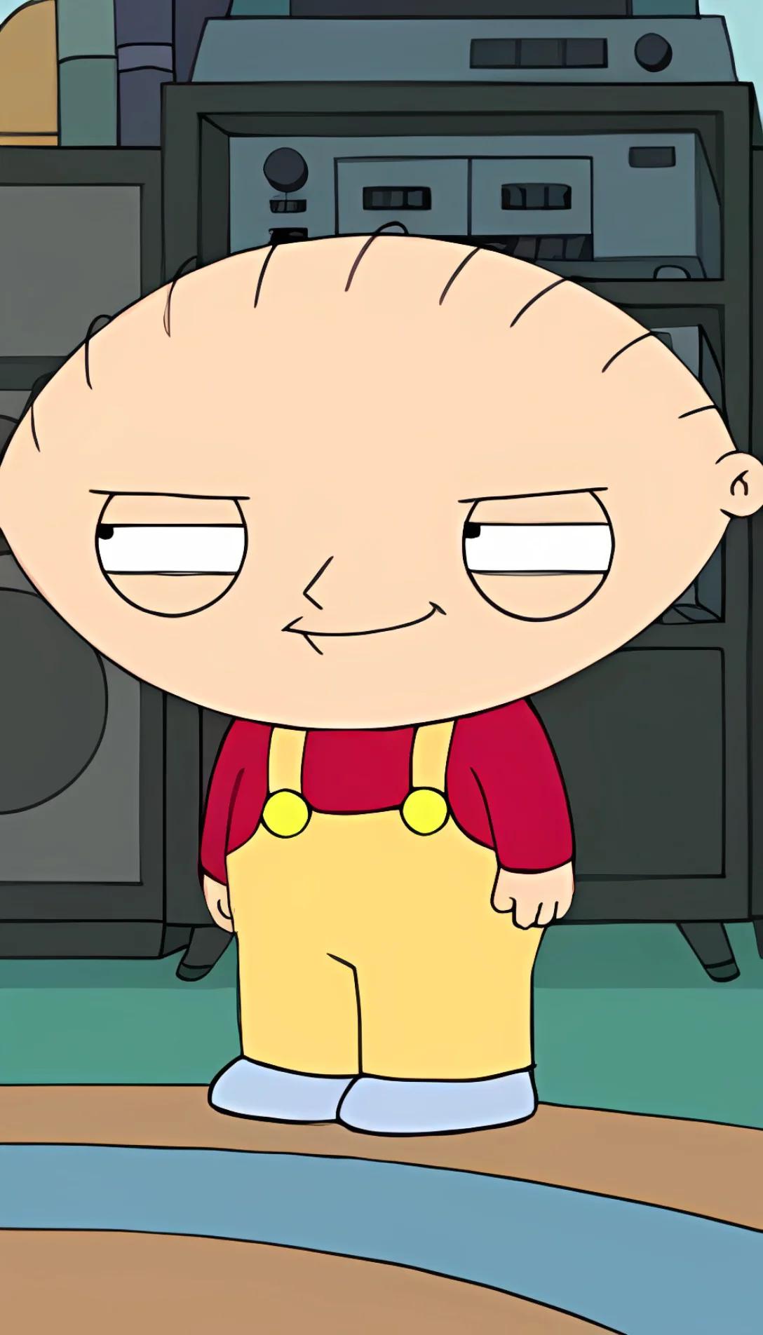 Museland-a scary encounter with evil Stewie-Bully-FamilyGuy-evilStewie