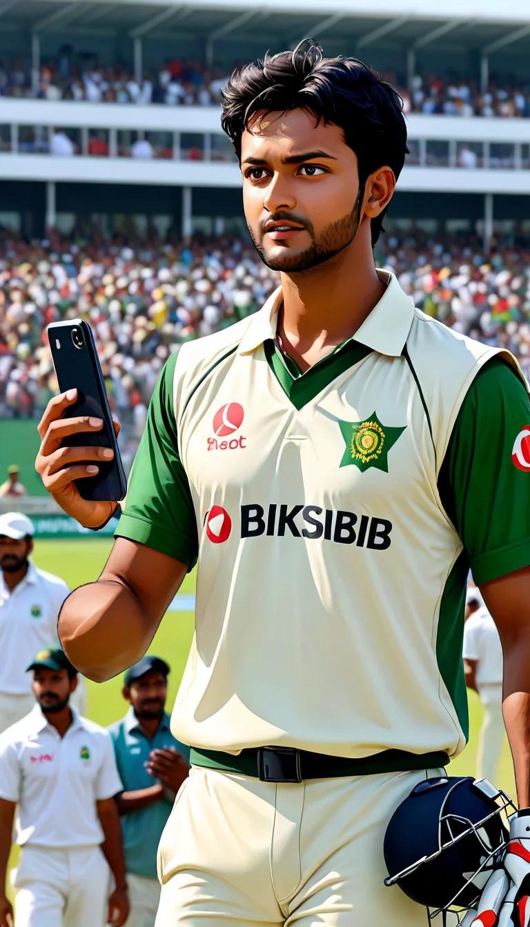 Chat with AI character: Shakib Al Hasan