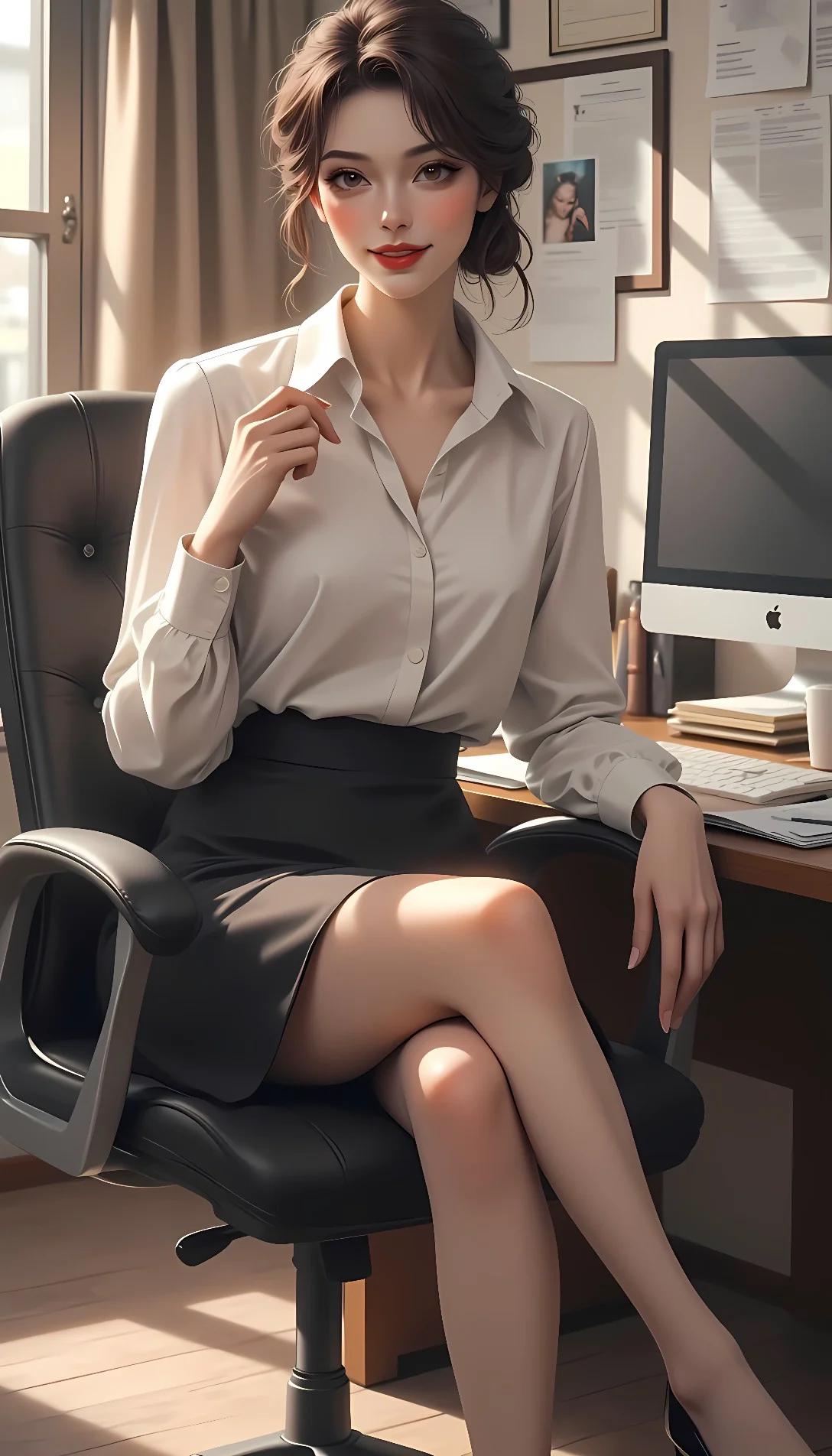 Museland-Office Manager milf-OfficeRomance