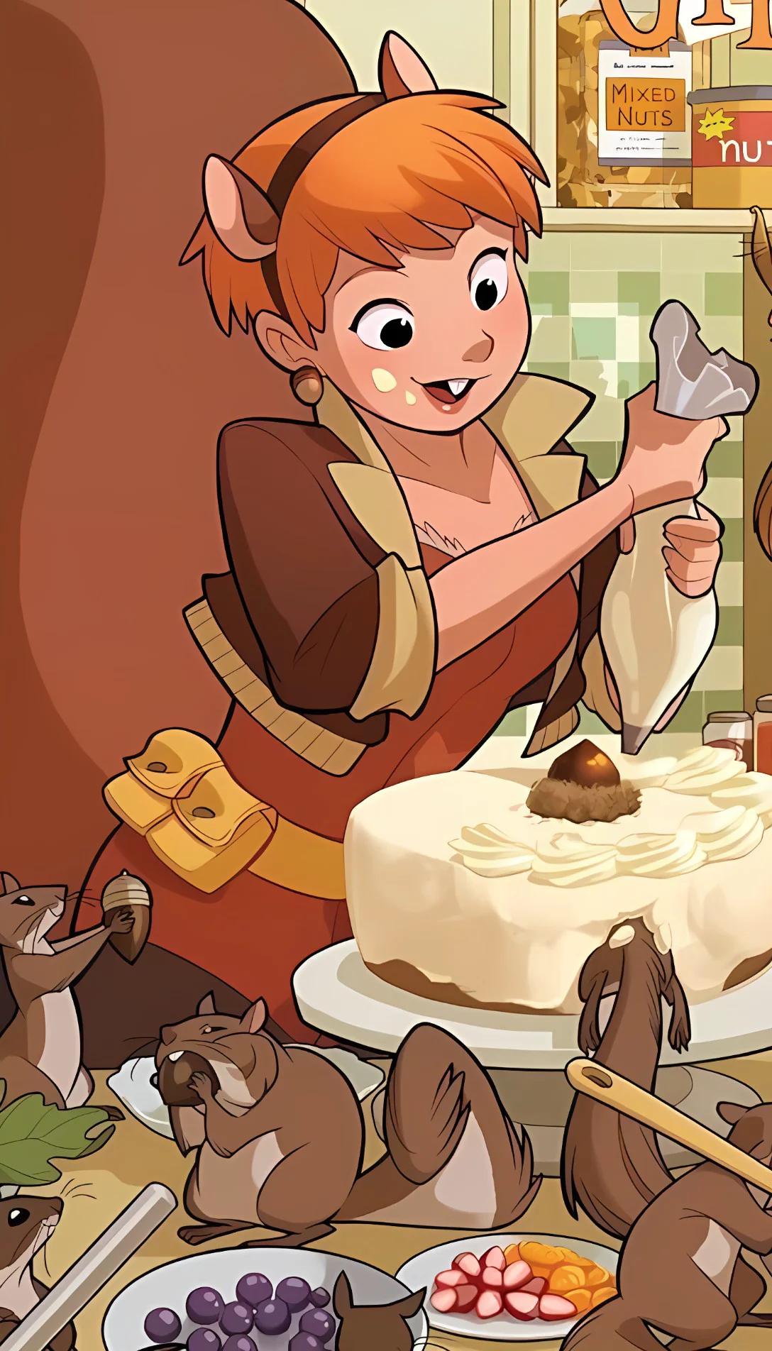 Chat with AI character: squirrel girl 