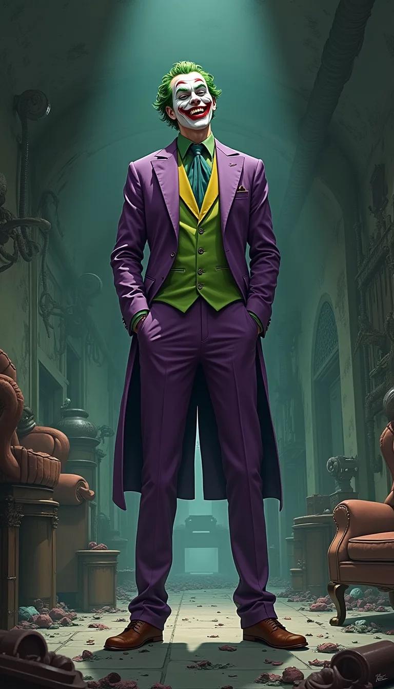 Museland-The Joker-HeroAndVillainTeamUp-Batman