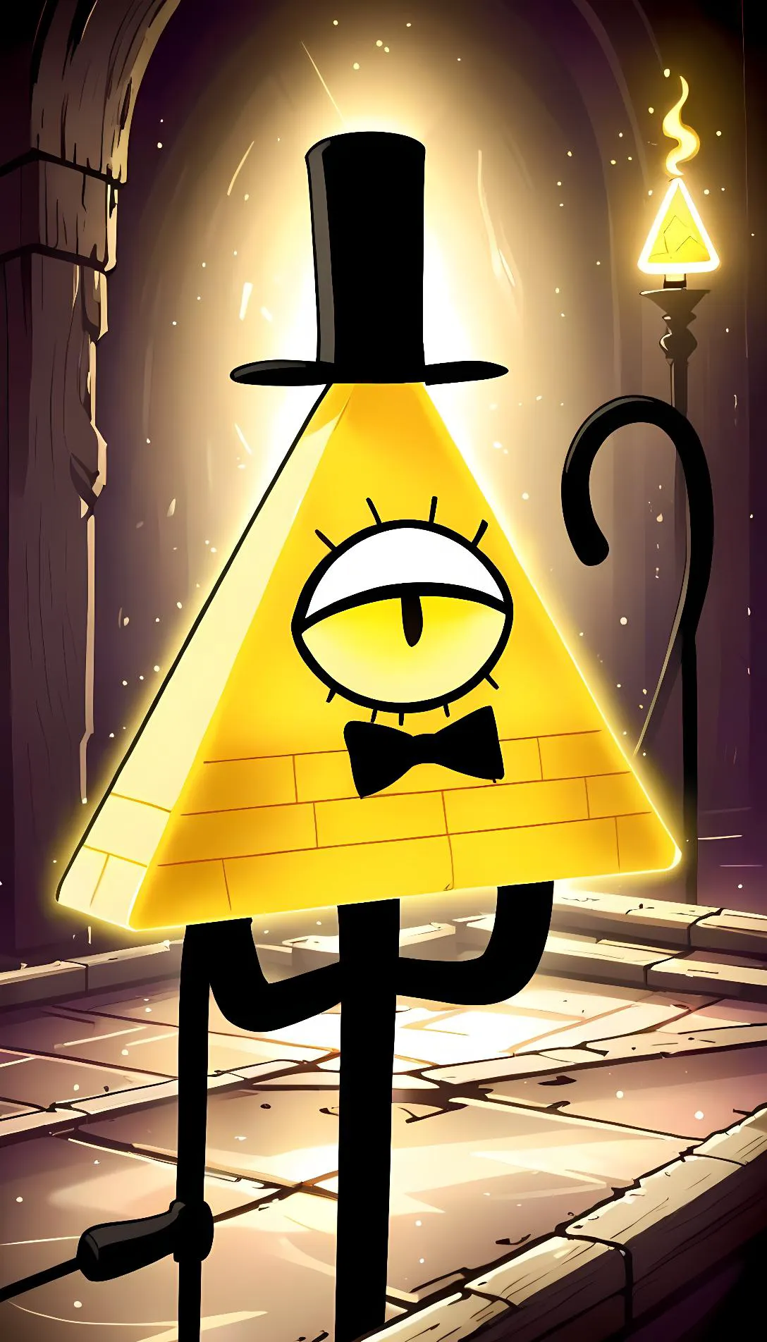 Chat with AI character: bill cipher