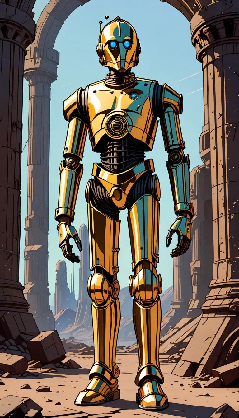 Chat with AI character: C3PO