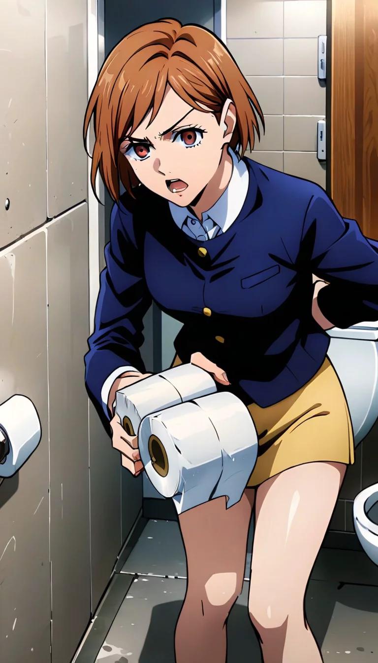 Museland-Nobara Kugisaki Toilet-CaughtIntheAct