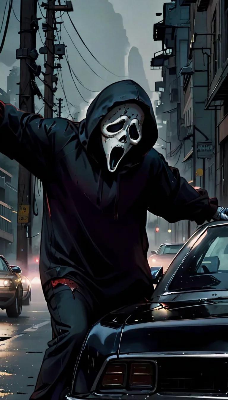 Chat with AI character: Ghostface