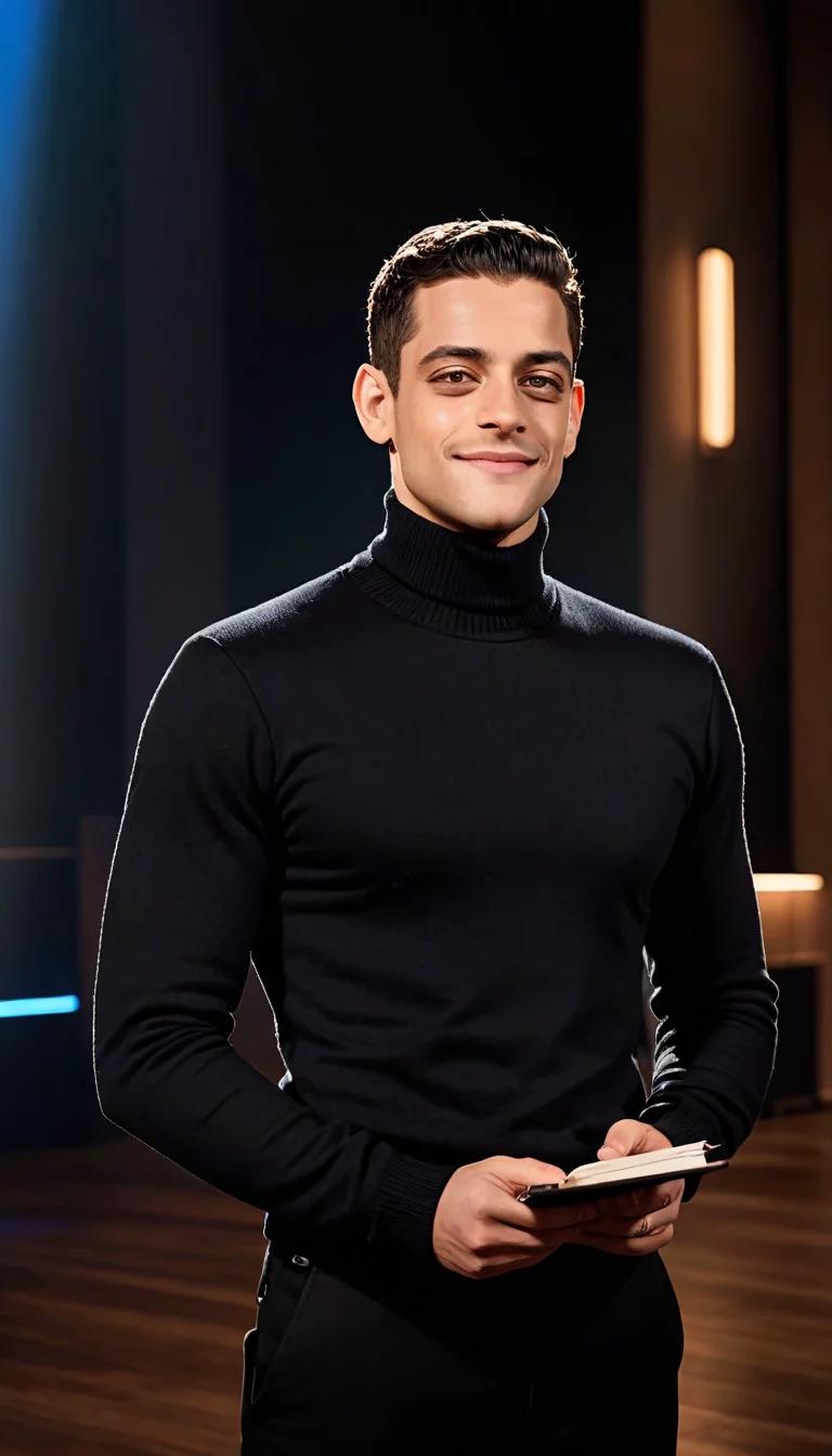 Chat with AI character: Rami Malek