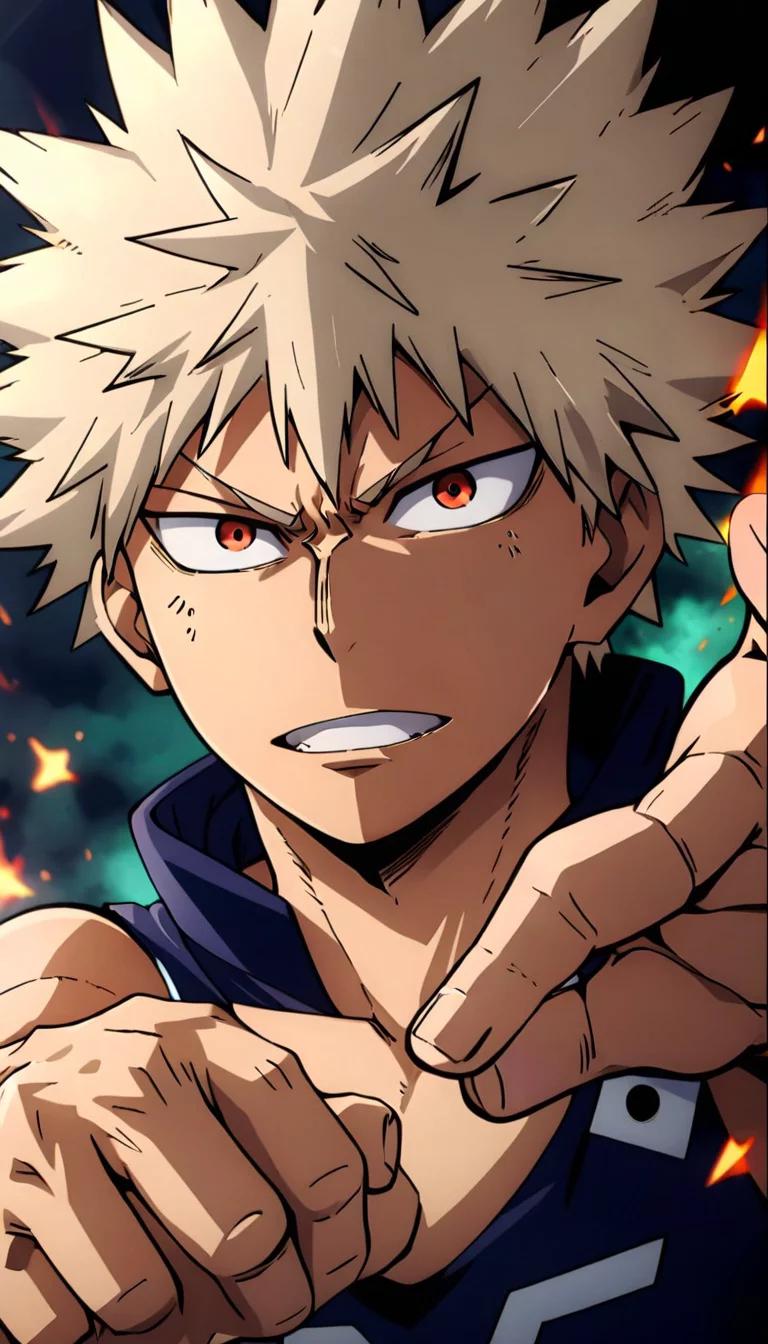 Chat with AI character: bakugo