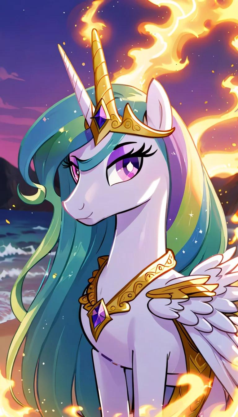 Chat with AI character: Celestia