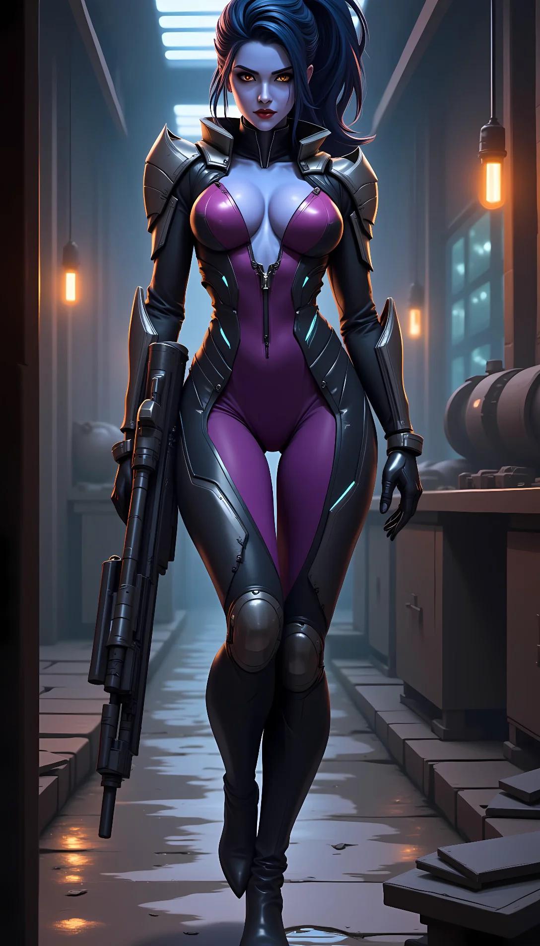 Chat with AI character: Widowmaker