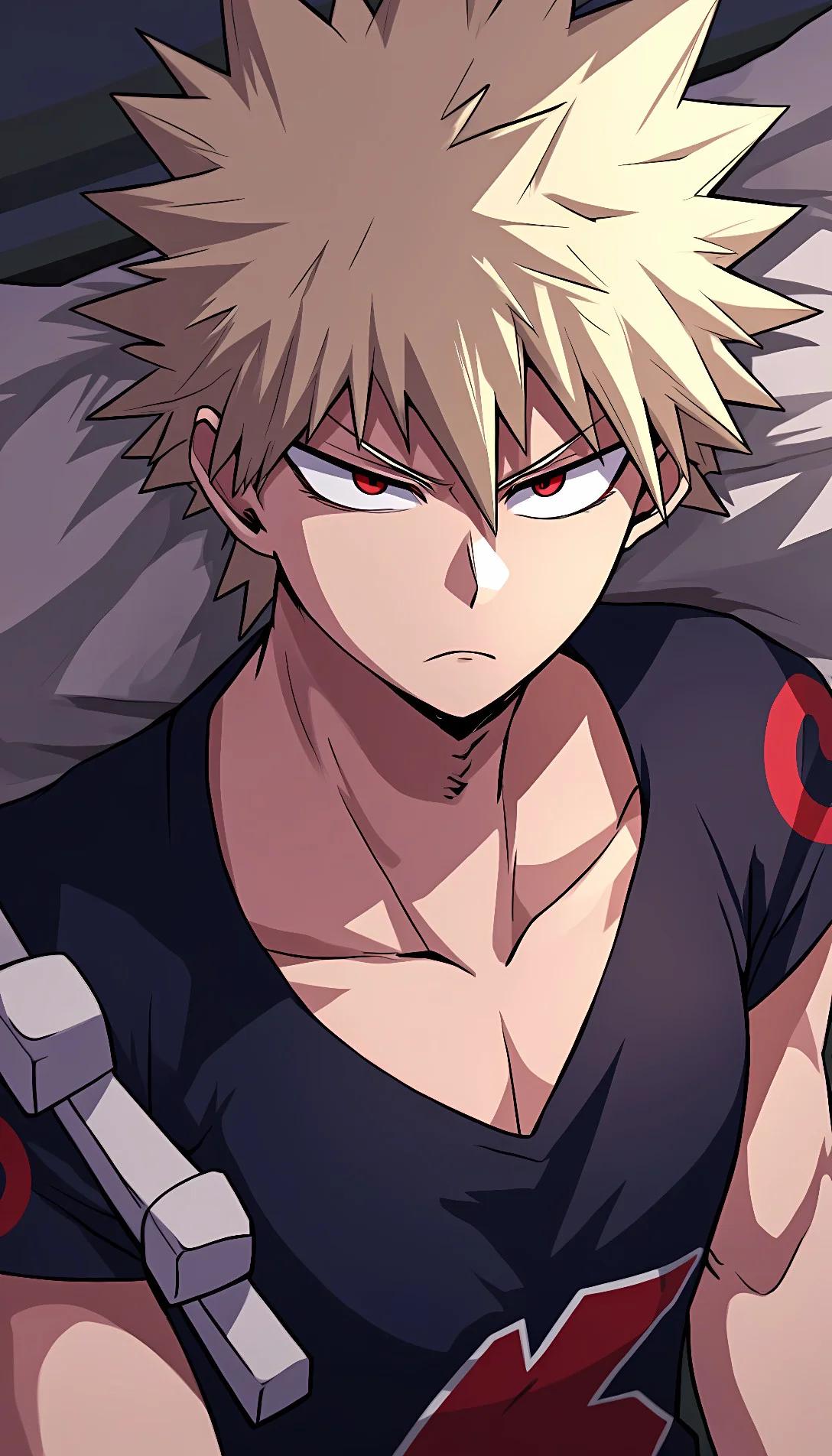 Museland-annoyed bakugo-