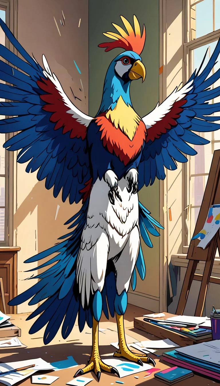 Museland-Hyper Anthro Busty Bird Artist-ObsessiveArtist