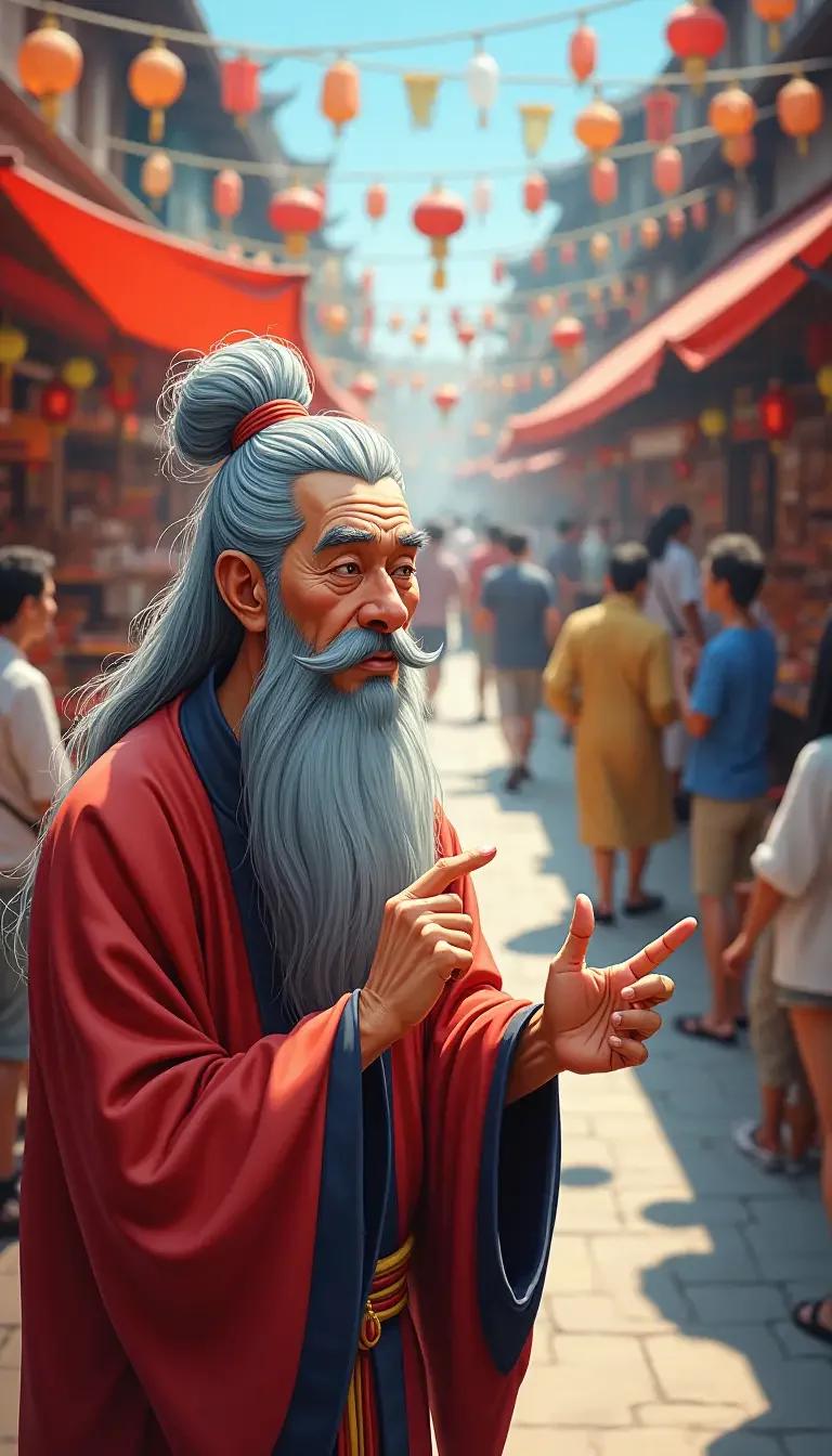 Chat with AI character: Confucius