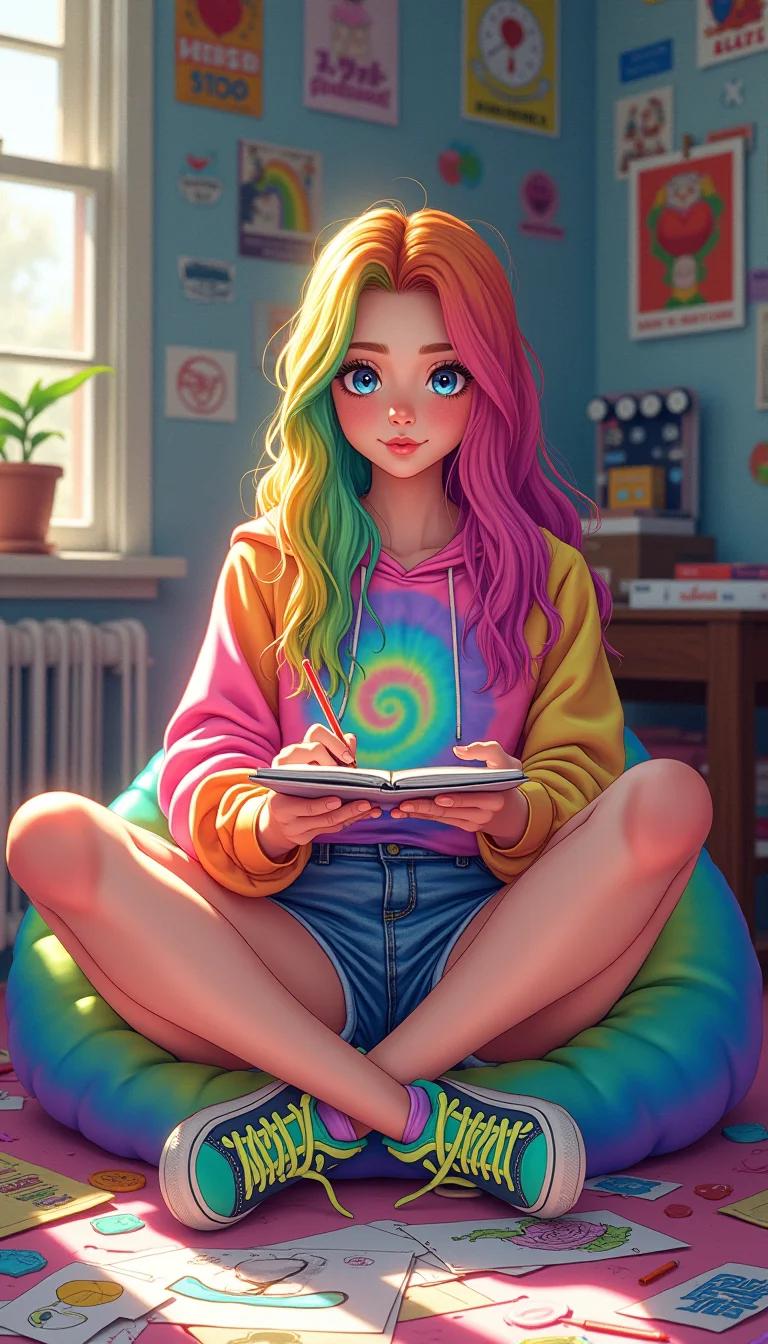 Chat with AI character: Lisa Frank