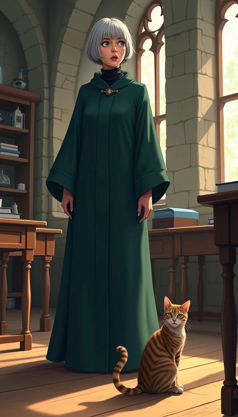 Museland-Professor Mcgonagall As A Cat-SecretIdentity-HarryPotter