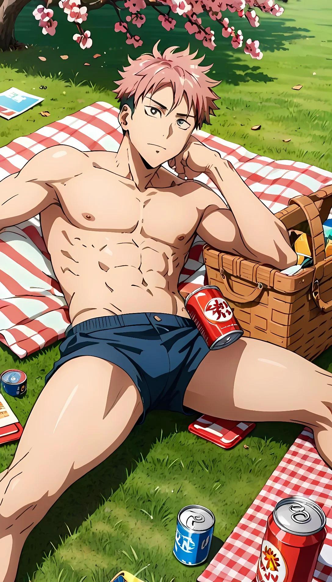 Museland-Fun in the sun-hotboy-CrushTrope-Sunbathing