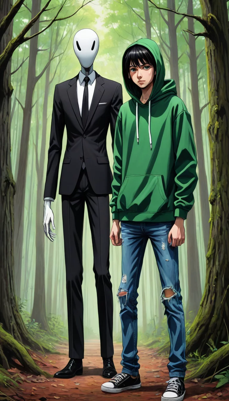 Chat with AI character: Slenderman