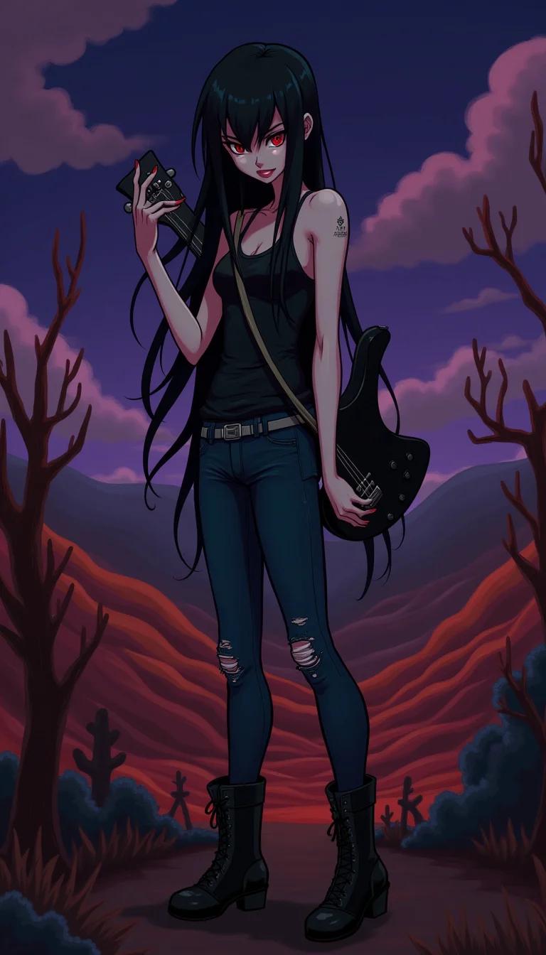 Chat with AI character: Marceline the Vampire Queen