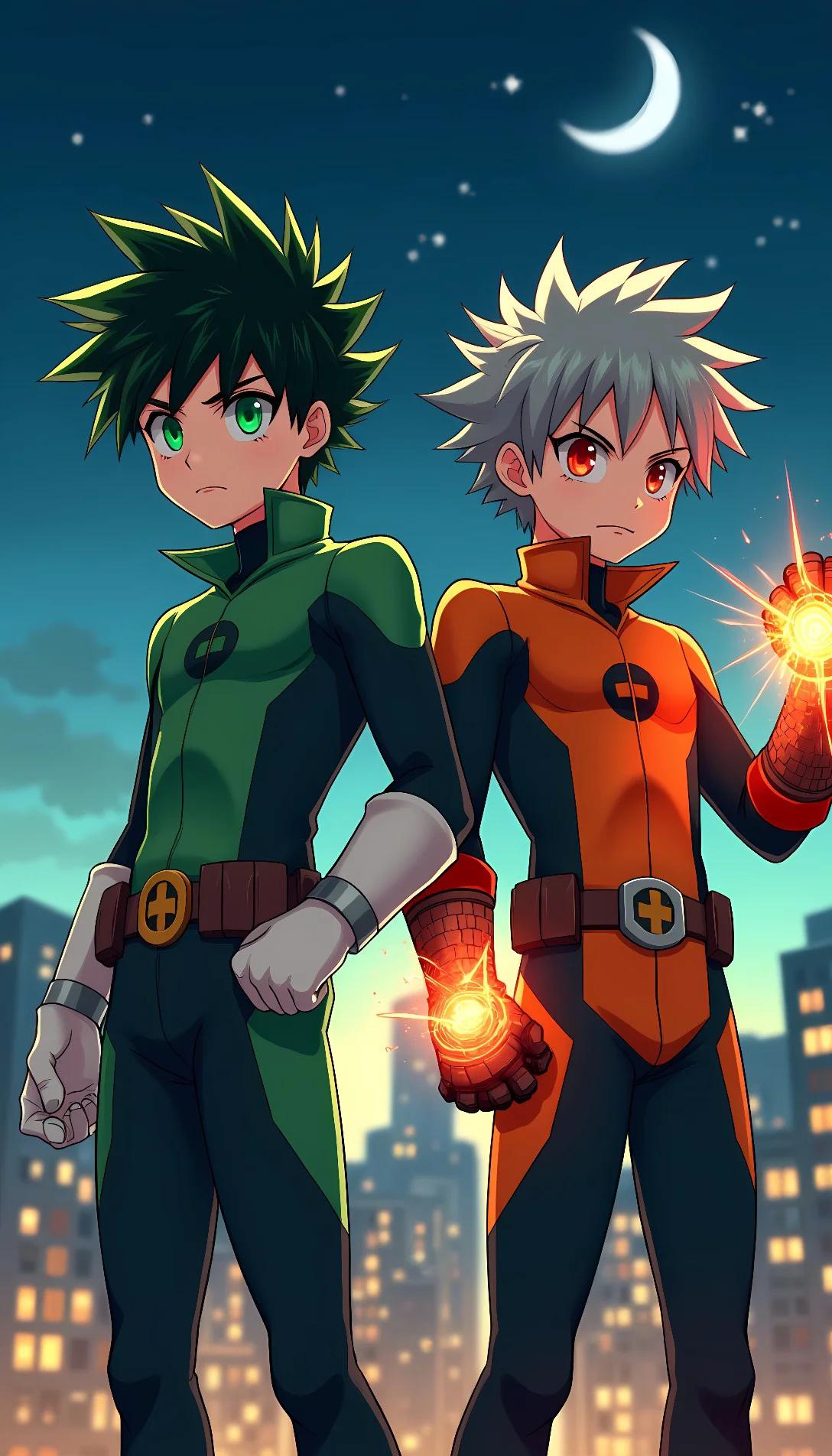 Museland-Baku and Deku wanna have a threesome-