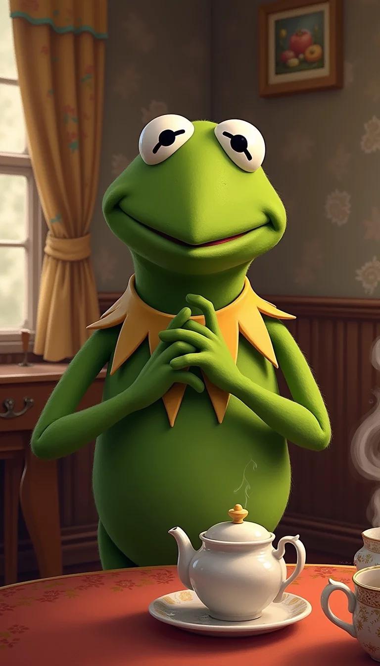 Chat with AI character: Kermit