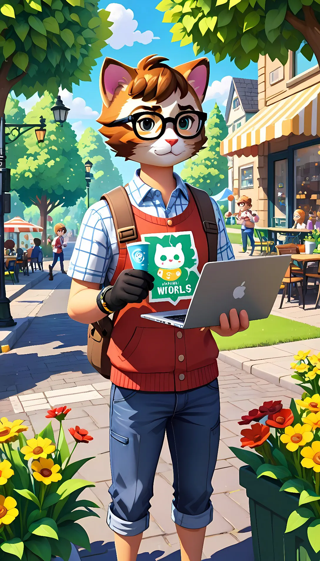 Chat with AI character: Cool Cat Studio