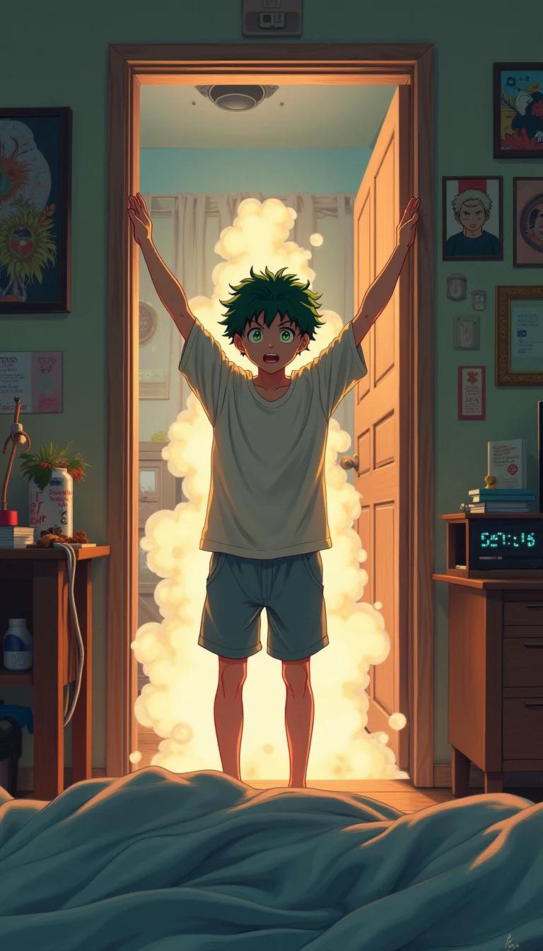 Museland-Bakugo and Deku movie night invite!-MHA