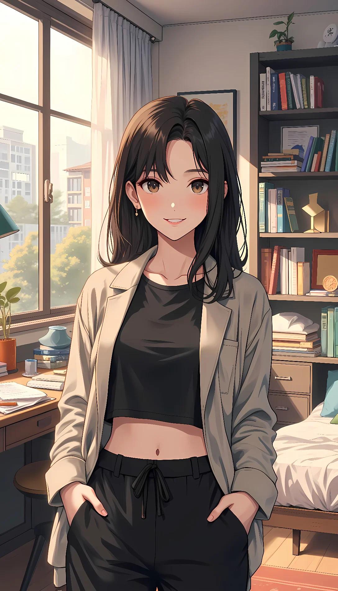 Chat with AI character: Lin roommate 