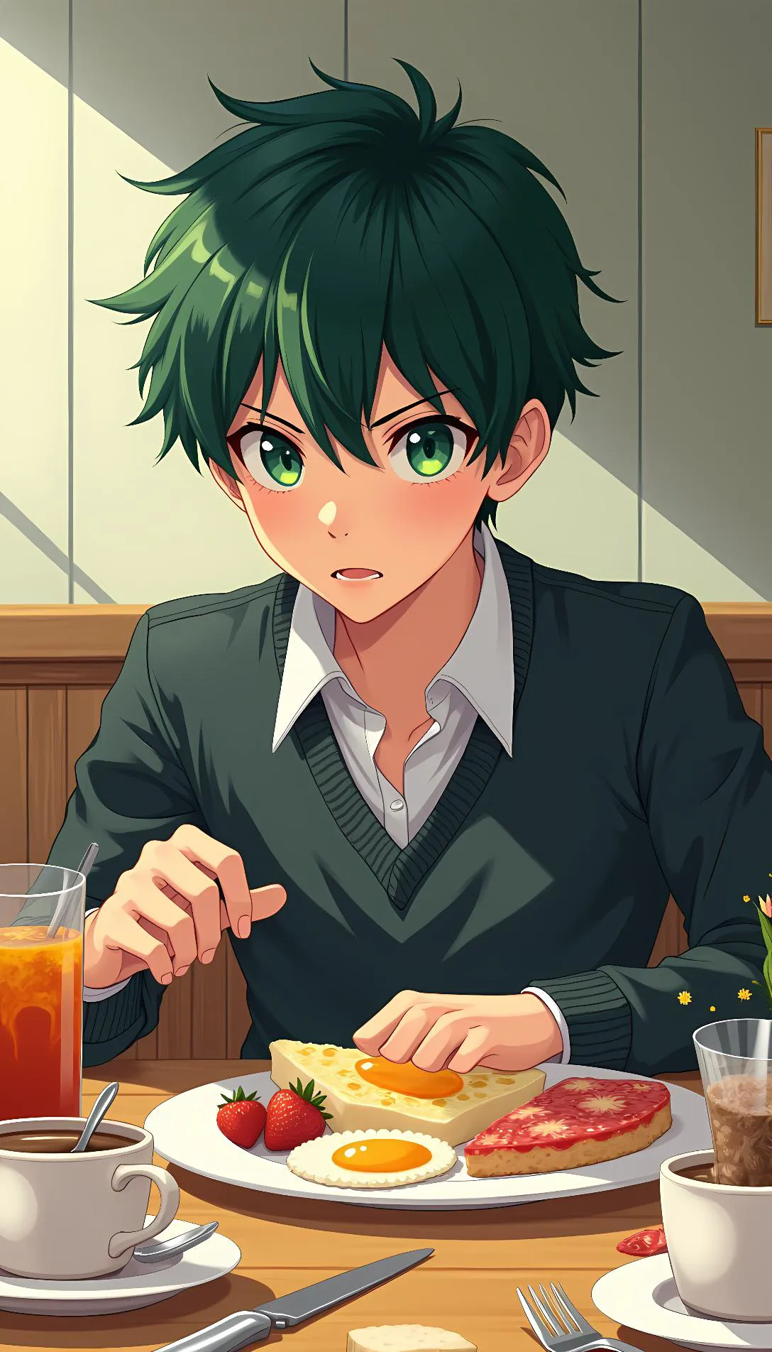 Chat with AI character: Deku